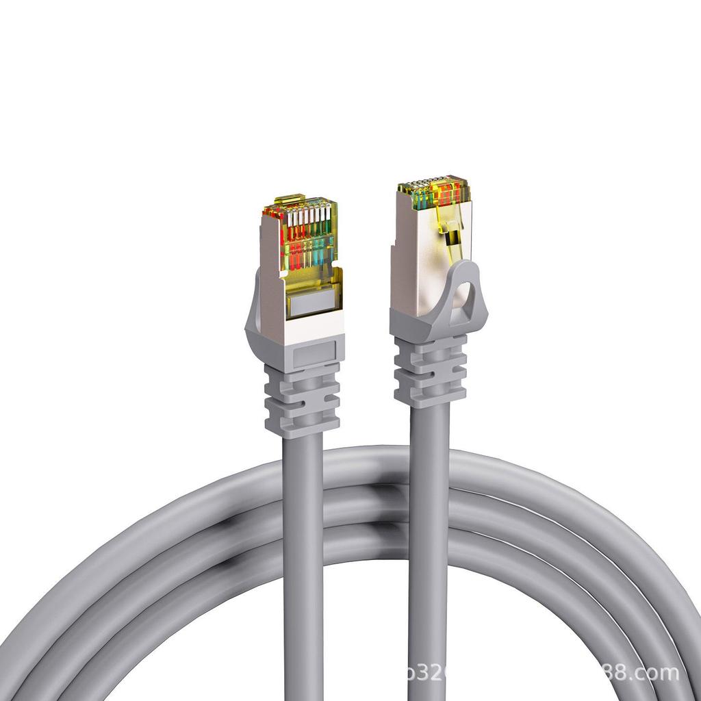 High-Speed Cat 7 Unshielded Gigabit Network Patch Cord for Smart Home & POE Monitoring
