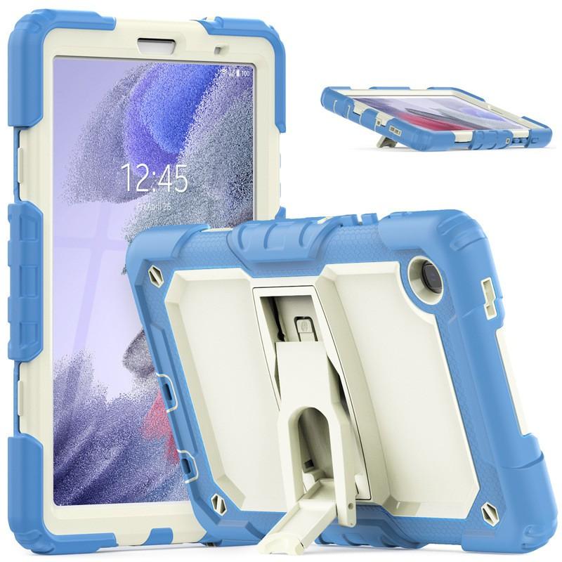 Silicone Tablet Case Galaxy Tab A7 Lite T225PC With Kickstand Shockproof Full Cover In Multiple Colors