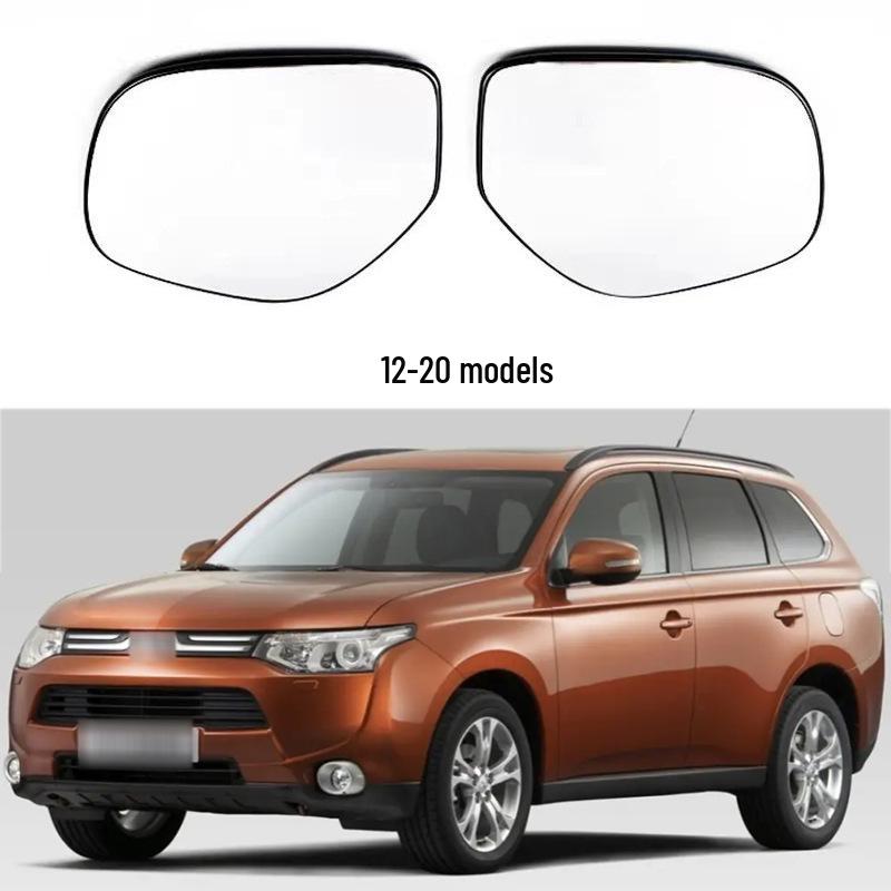 2008-2020 Mitsubishi Outlander Innvendig Oppvarmet Bakspeil Linse Erstatning