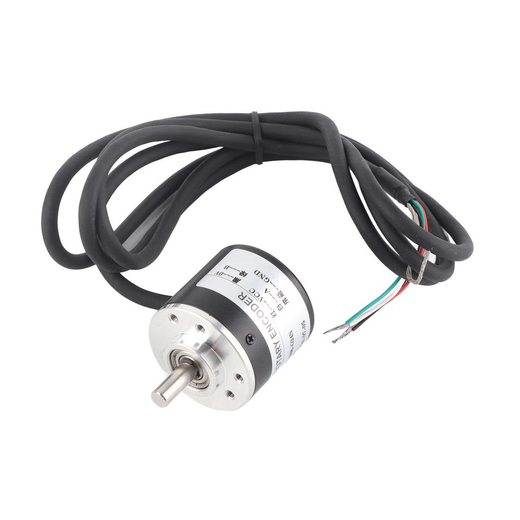 Encoder Industrial Automation Equipment 600P/R Magnetoelectric Incremental Rotation Encoder 5V‑24V  2‑Phases Shaft 6mm