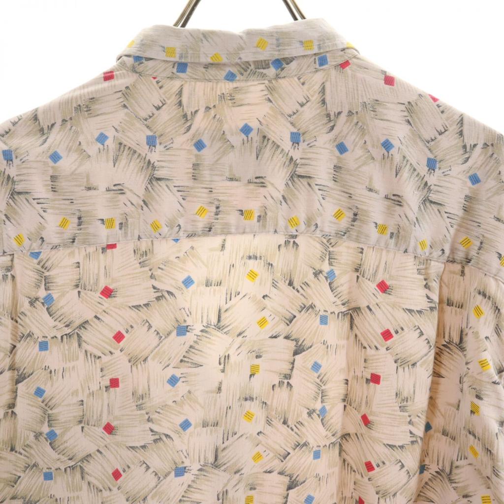 WAMPUM Made In Italy Overall Handle Long Sleeve Shirt XL Old Vintage Men's Used