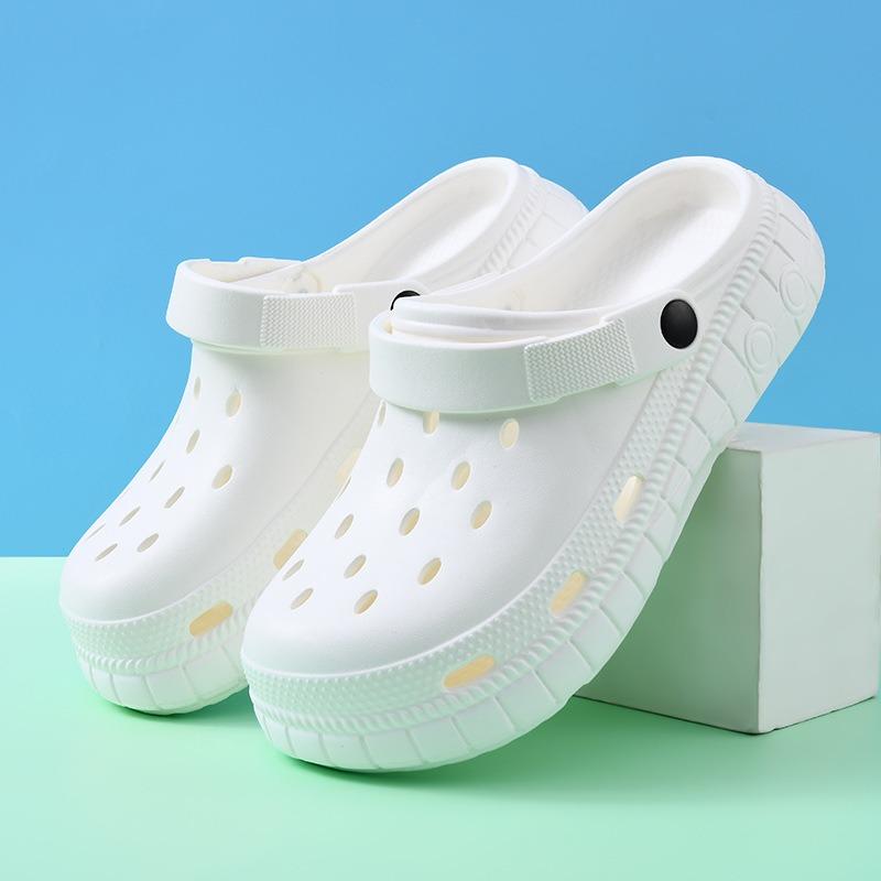 Summer new couples can wear hole shoes versatile casual lightweight thick-soled non-slip wear-resistant beach sandals