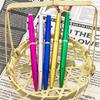 Business Office Imitation Metal Ballpoint Pen with Custom Logo for Hotel and Conference Gifts