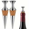 1Pc red wine cork wine bottle cork fresh-keeping plug sealing plug flat head non-leaking wine set