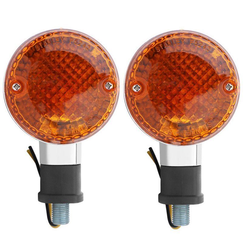 Powerful Motorcycle Turn Signal Light Retro Indicator Lamp Bulb Cafe Racer Blinker For Bolt Xv950 R/C Spec 2014-2018