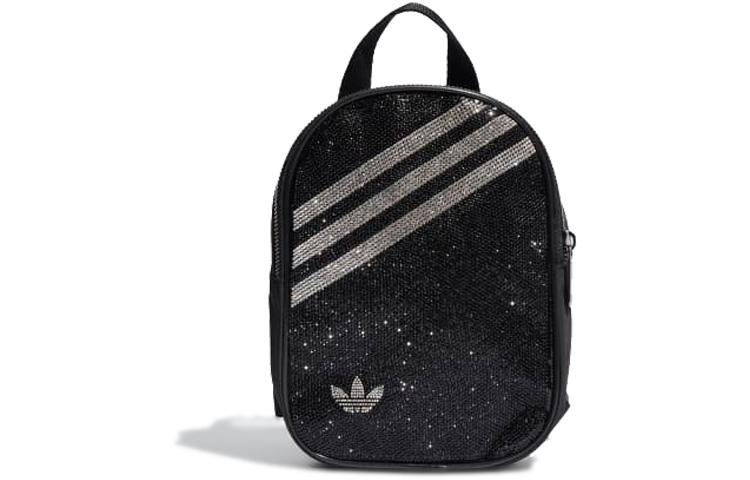 Adidas Originals Мини-рюкзак из хлопка Унисекс Черный H09137