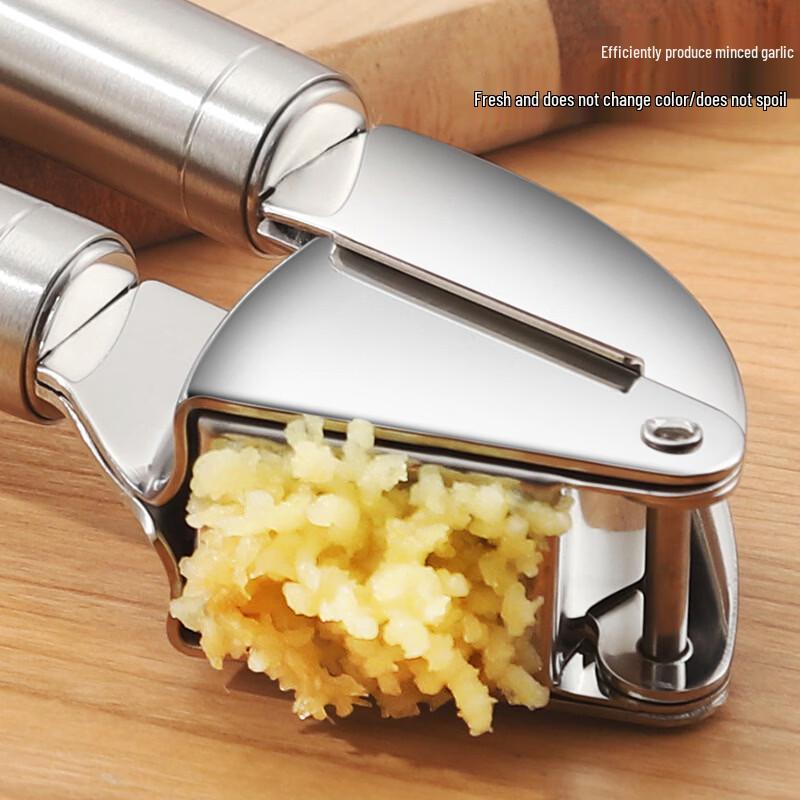 Uoto Stainless Steel Manual Garlic Press