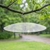 Vogelfutterspender Regenschutz mit Haken Transparenter Kuppelschutz Klarer Deflektor für Gärtner, Garten,
