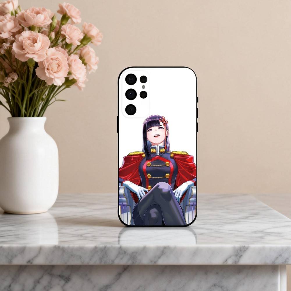 Web Manga C-Chained S-Soldier Phone Case For Samsung S25,24,23,22,30,21,10,9,Ultra,Plus,Lite,FE,4,5 G Soft Black Case
