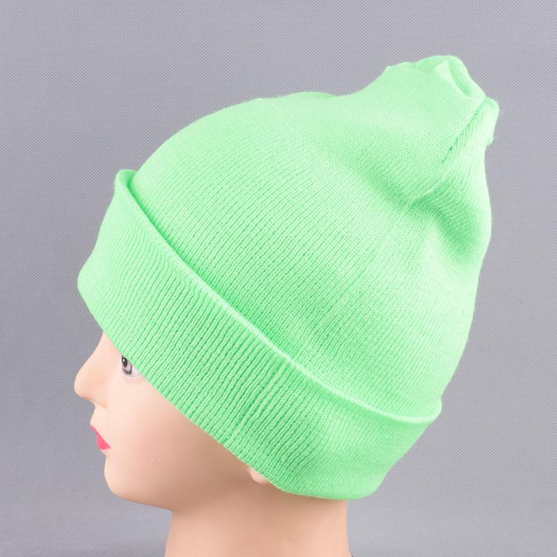 Men Knitted Beanie Fall Spring Casual Cheap Beanies Warm Skullies Hat Elastic One Size Outdoor Hat