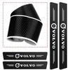 1/4/5PCS Carbon Fiber Car Doorsill Fender Sticker Is Suitable for Volvo XC60 XC 60 Leather Carbon Fiber Decor Decal Threshold