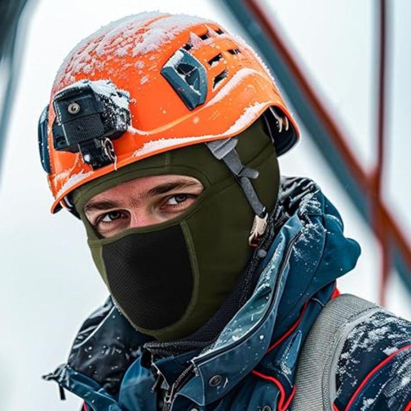 Avtagbar Vinter Skidmask - Varm Motorcykelhalsduk, Ansiktsskydd för Kallt Väder i Olika Stilar
