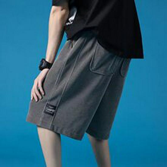 Pánská letní japonská ležérní košile volného střihu jednobarevná s klopami