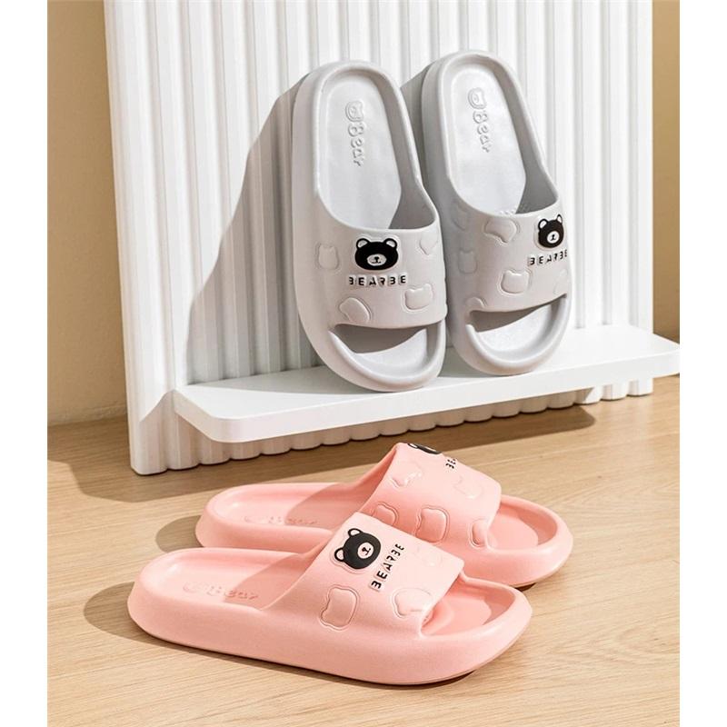 Ciabatte estive semplici da donna, pantofole morbide da casa da uomo, sandali antiscivolo da bagno per coppia, scarpe comode da esterno per la spiaggia per adulti