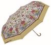 Miyajima Folding Umbrella 55cm Windproof Bone UV Botanical Scarf Yellow [12810]