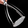 Manual Potato Masher Stainless Steel Potato Smasher Portable Kitchen Tools for Baby Food, Fruits, Bananas, Baking