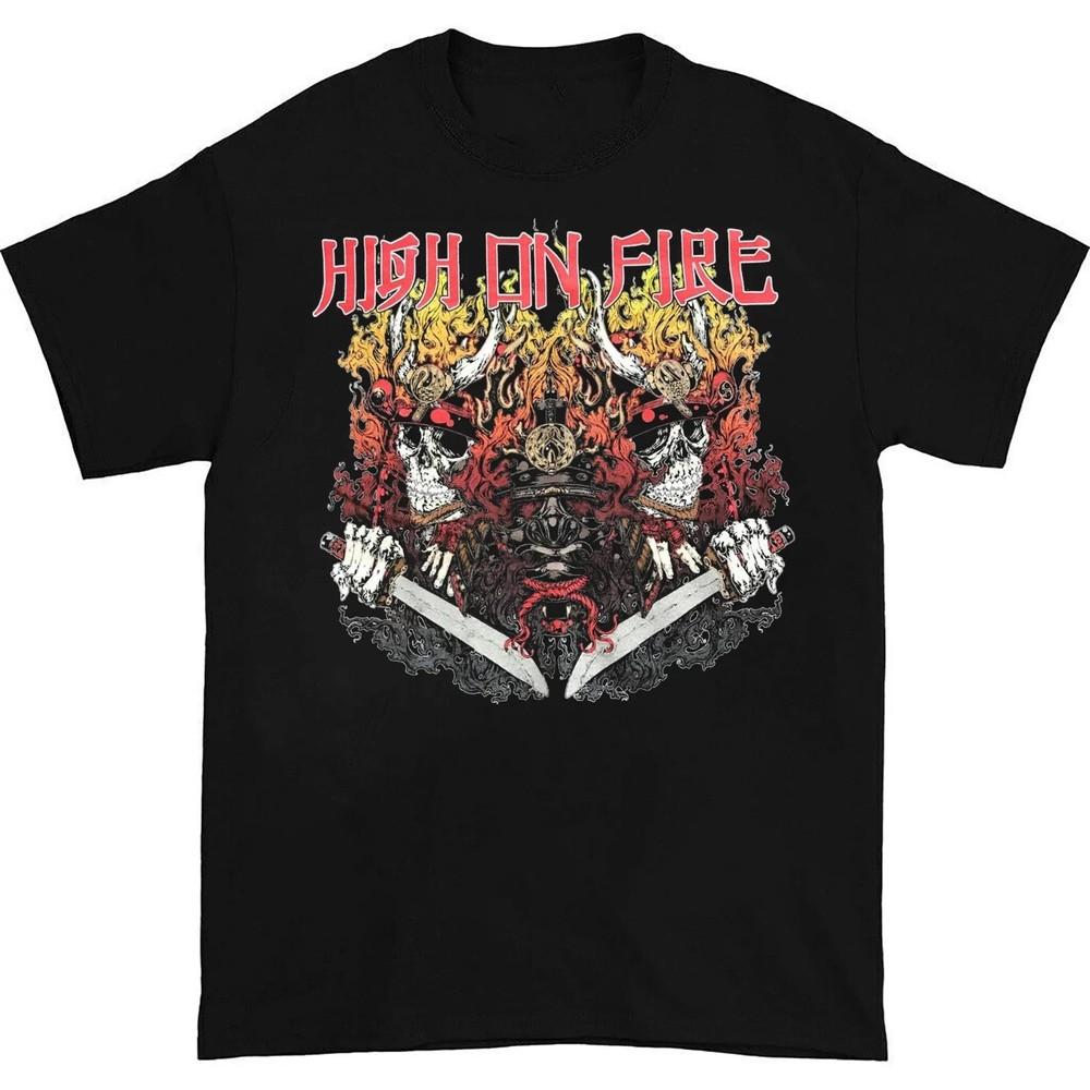 

Rare Collection HIGH ON FIRE Band Gift For Fan Unisex T-shirt Hot Trend Unisex T-Shirt S разноцветный