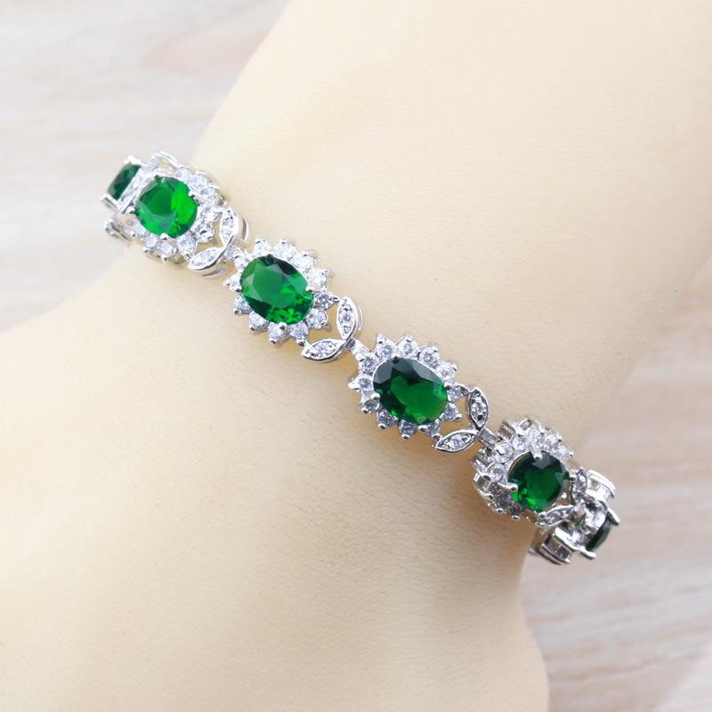 

Свадебные украшения Красный браслет-цепочка с подвесками Браслет Женская мода