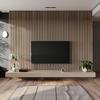MDF Wall Slats 30x38 mm Sanremo Oak 12pcs 240 cm