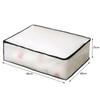 PEVA Waterproof Quilt Storage Bag Large Capacity Clothing Storage Bag Under Bed Quilt Dustproof Bag Wardrobe Organizer