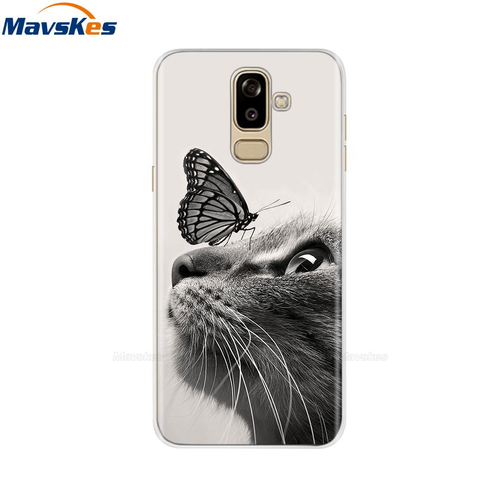 For Samsung Galaxy J8 2018 Case j810 j810f sm-j810f Silicone Funda Back Cover Soft TPU Case For Samsung Galaxy J8 2018 J 8 Cover