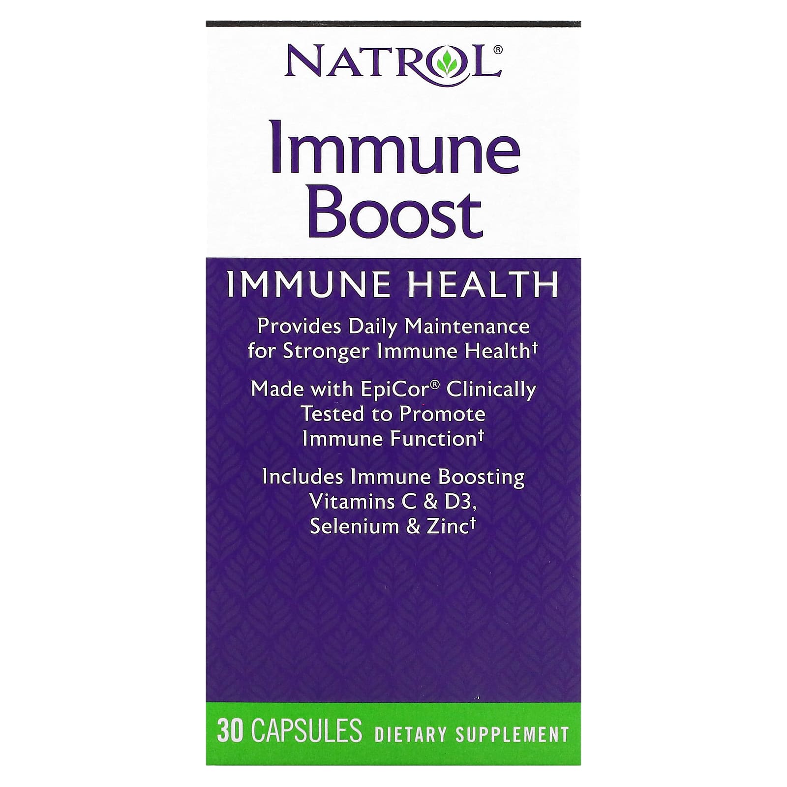 

Immunity Booster, Featuring Epicor, 30 Fast Capsules