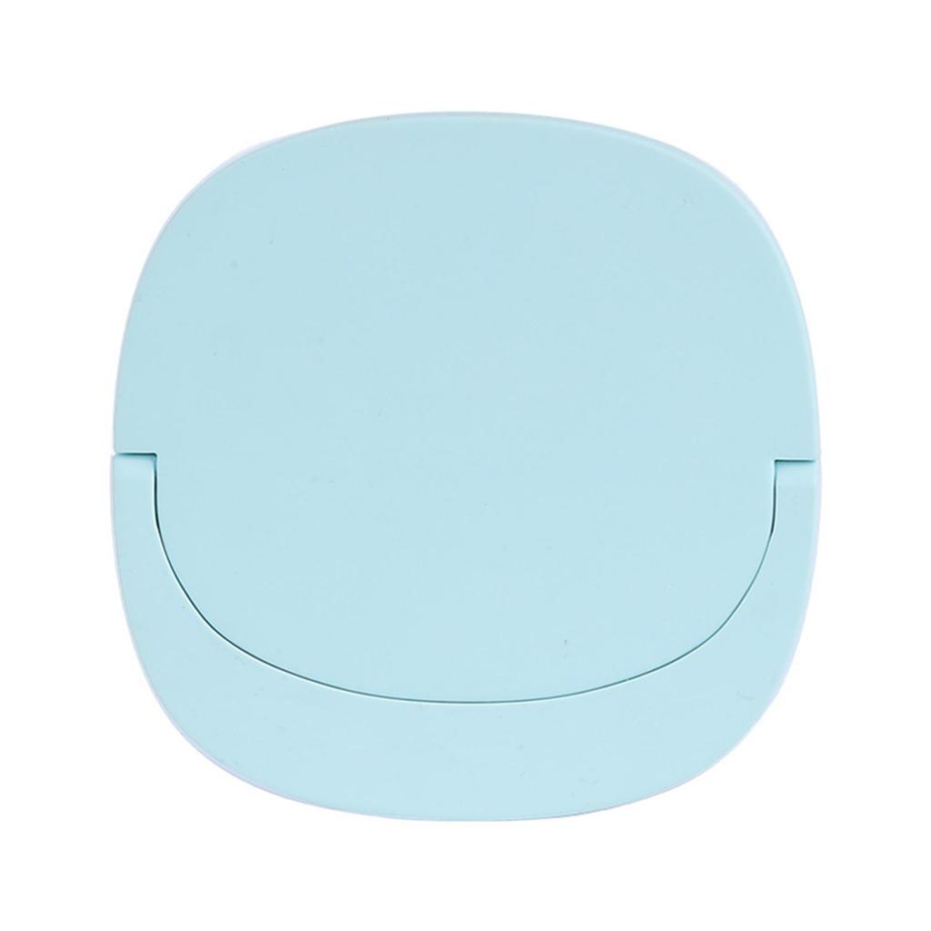 Portable makeup mirror with beauty enhancement and lighting, USB handheld night light