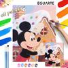 Digital Oil Painting Mickey Mouse Gingerbread House Hand Painting Home Decoration Painting