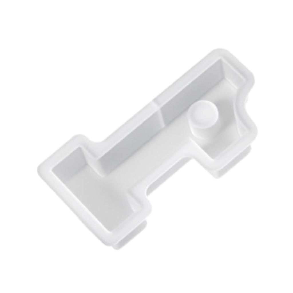 Candle Holder Resin Die Candlestick Silicone Flexible Reusable Creative Number Handmade