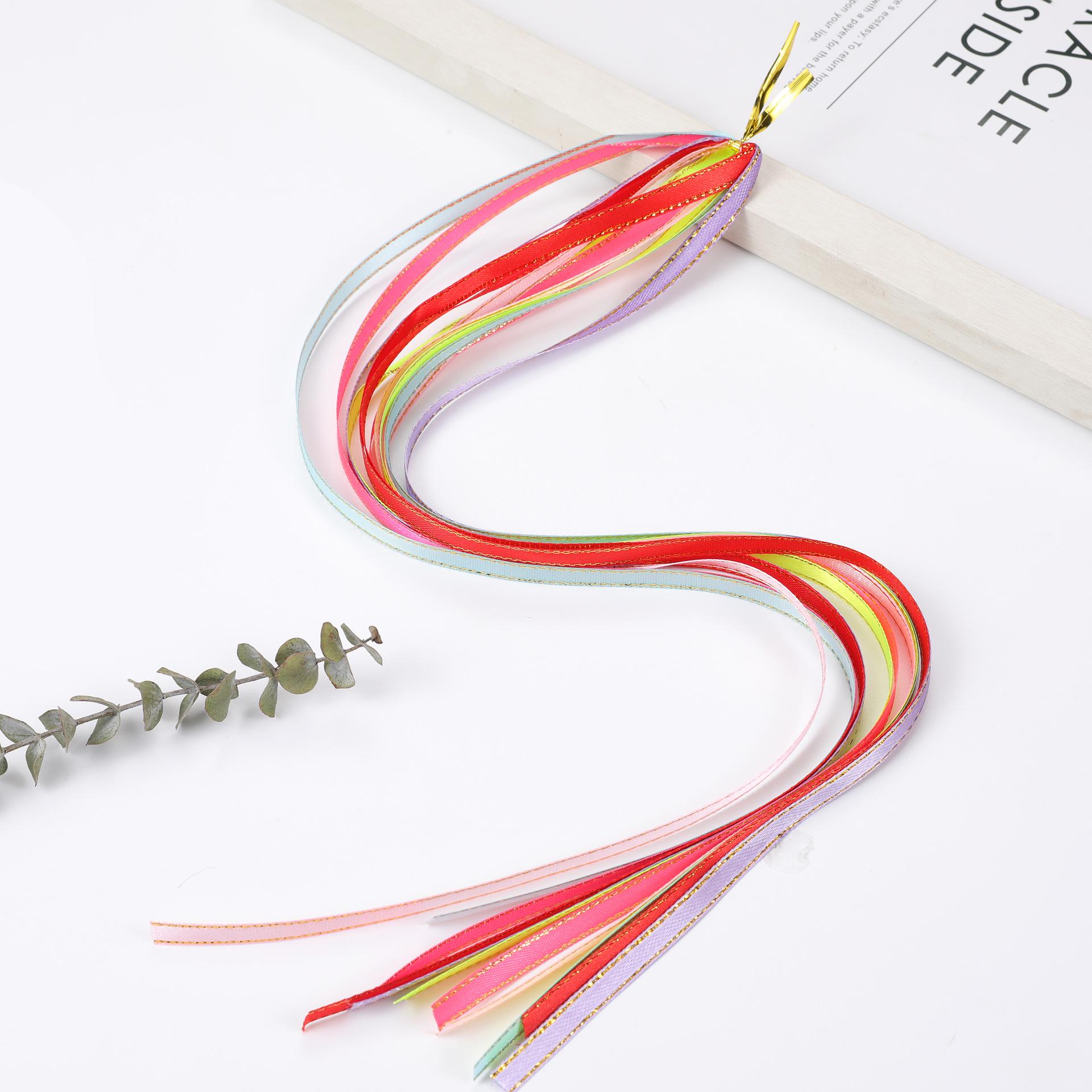 Children s Seven-Color Fishtail Braid Hair Accessories for Stage Performance