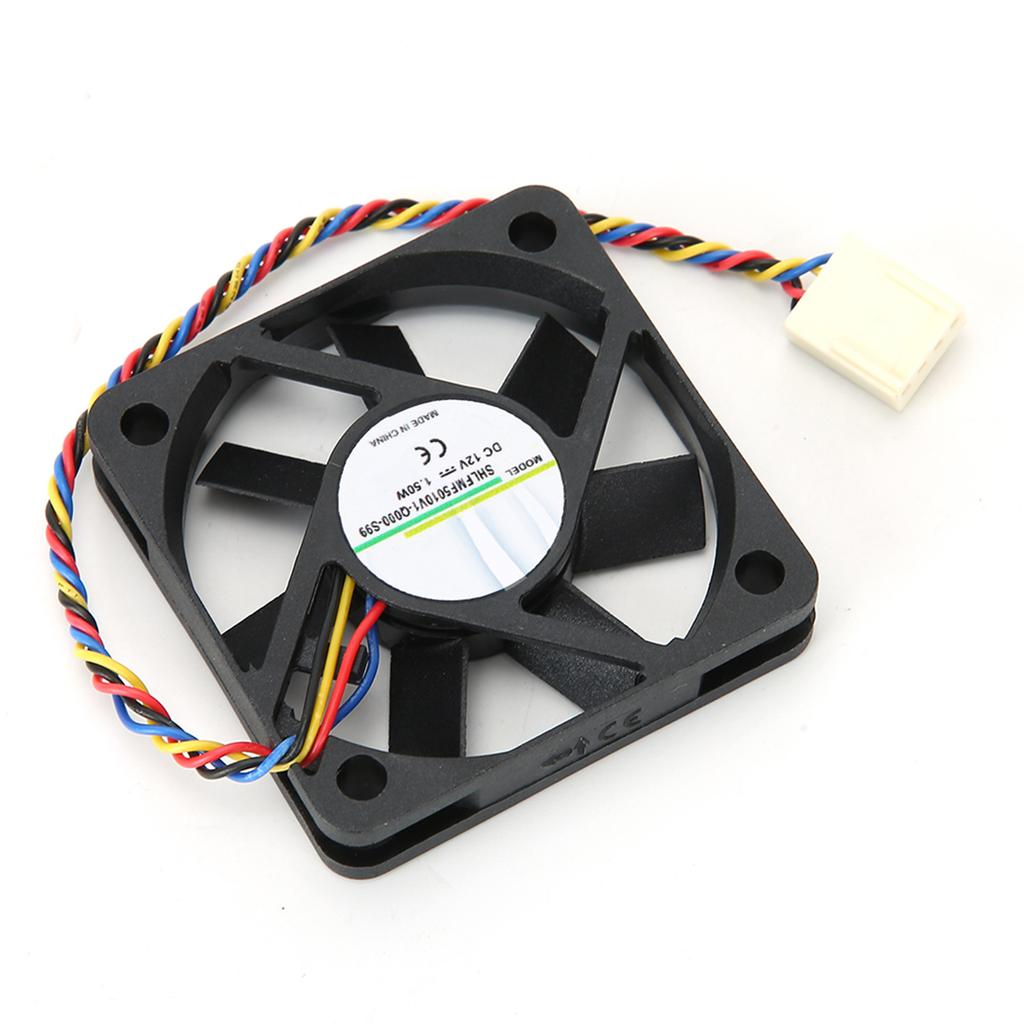 Cooler Fan 5CM  12V 1.50W 4PIN Heat Sink Fan Cooling System for Injection Molding Frame SHLFM5010V1 Q000 S99