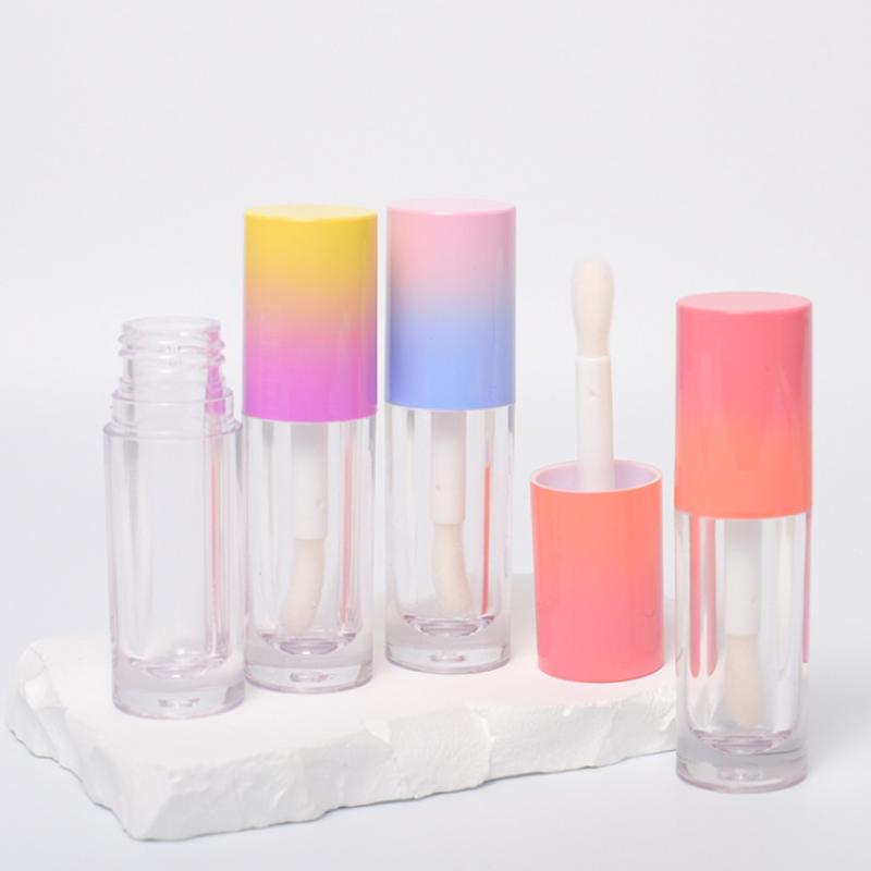 4Ml Diy Lip Balm Tube Container With Cap Refillable Empty Lipstick Bottle Lip Gloss Tube Cosmetic Sample Container Package