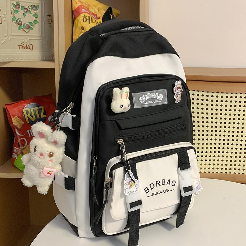 School Bag Children's Primary School Students Girls Junior High School Students Two-piece Backpack Fashion Backpack