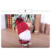 Christmas Gnome Doll Holiday Party Supplies Adorable Bright Color Skiing Faceless Dolls Tabletop Decoration Scene Layout Prop