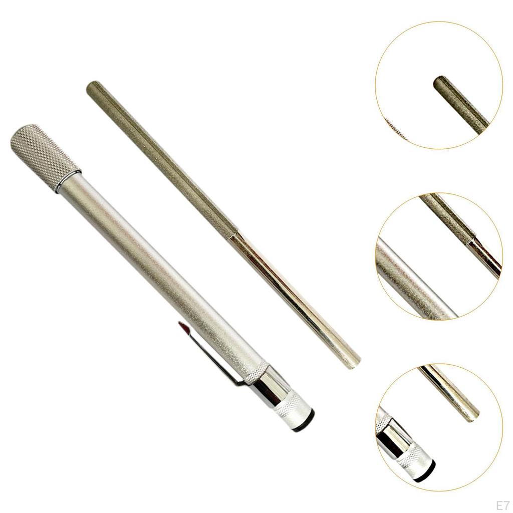 -sharpen Rod Kitchen Knives Sharpness -sharp Tools of More Retractable Sharpening Stone Pencil to