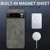 For google Pixel 8 Pro /Pixel 8Pro/Pixel 8A Case Simple Stylish Magnetic Suction Luxury Leather Skin-friendly Anti-drop Cover
