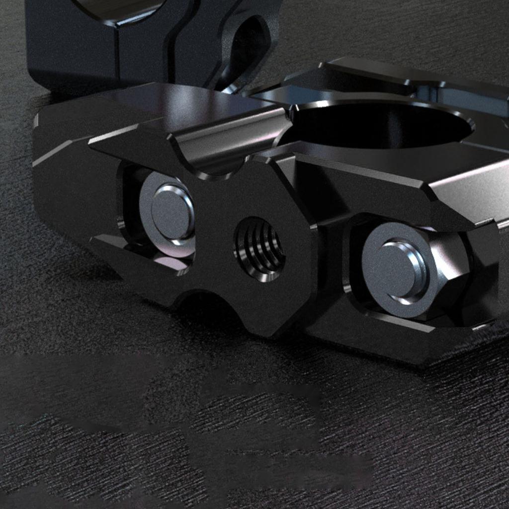 22mm Manubrio Moto Supporto Lega di Alluminio T6063 Fresco Forte Capacità di Carico Manubrio Universale