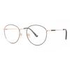 Full Rim Oval Black Rose Gold Smartbuy Collection Sion 901a Fashion Unisex Eyeglasses