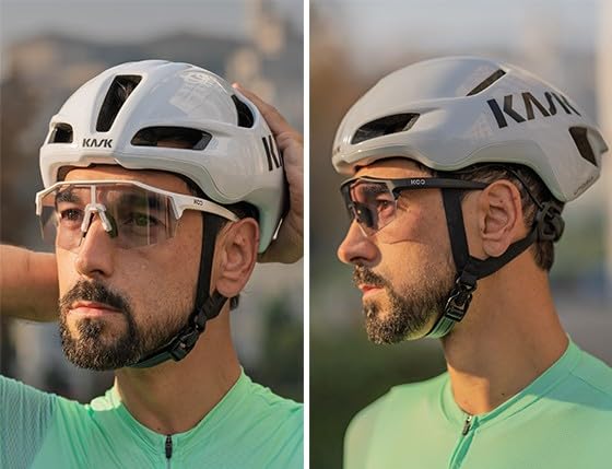 KOO DEMOS BLK MATT RED Sports Sunglasses with Photochromic Clear Lenses UV Protection Lightweight - Cycling/Running / /