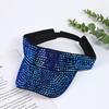 Hollow Out Baseball Cap Set with Diamond Baseball Cap for Men and Women Fedora Colored Diamond Summer Travel Party Hat