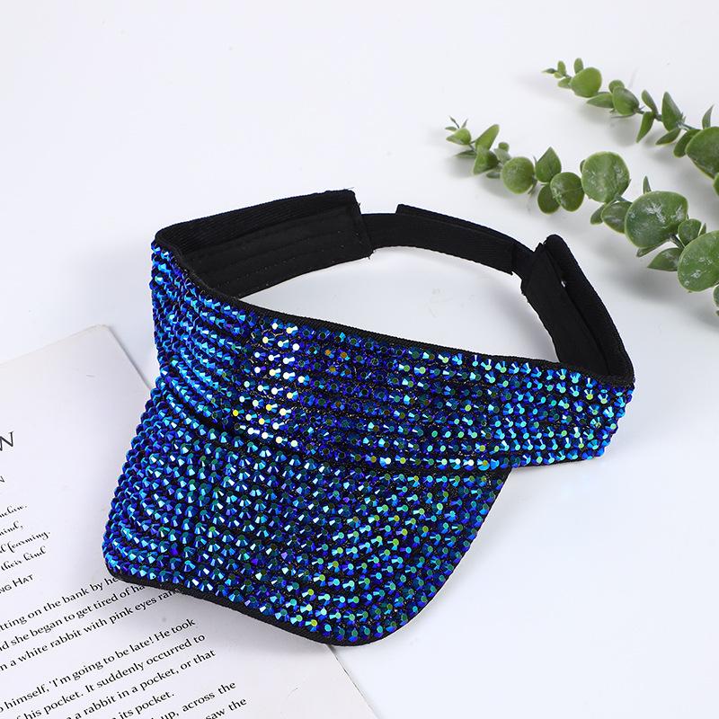 Hollow Out Baseball Cap Set with Diamond Baseball Cap for Men and Women Fedora Colored Diamond Summer Travel Party Hat