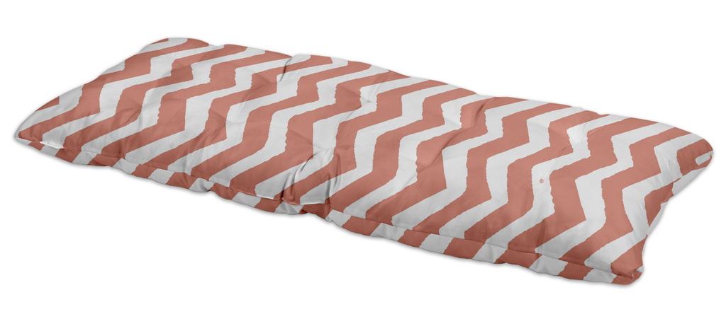 Vargottam Potištěné venkovní lehátko na lavici Voděodolné lehátko na lavici