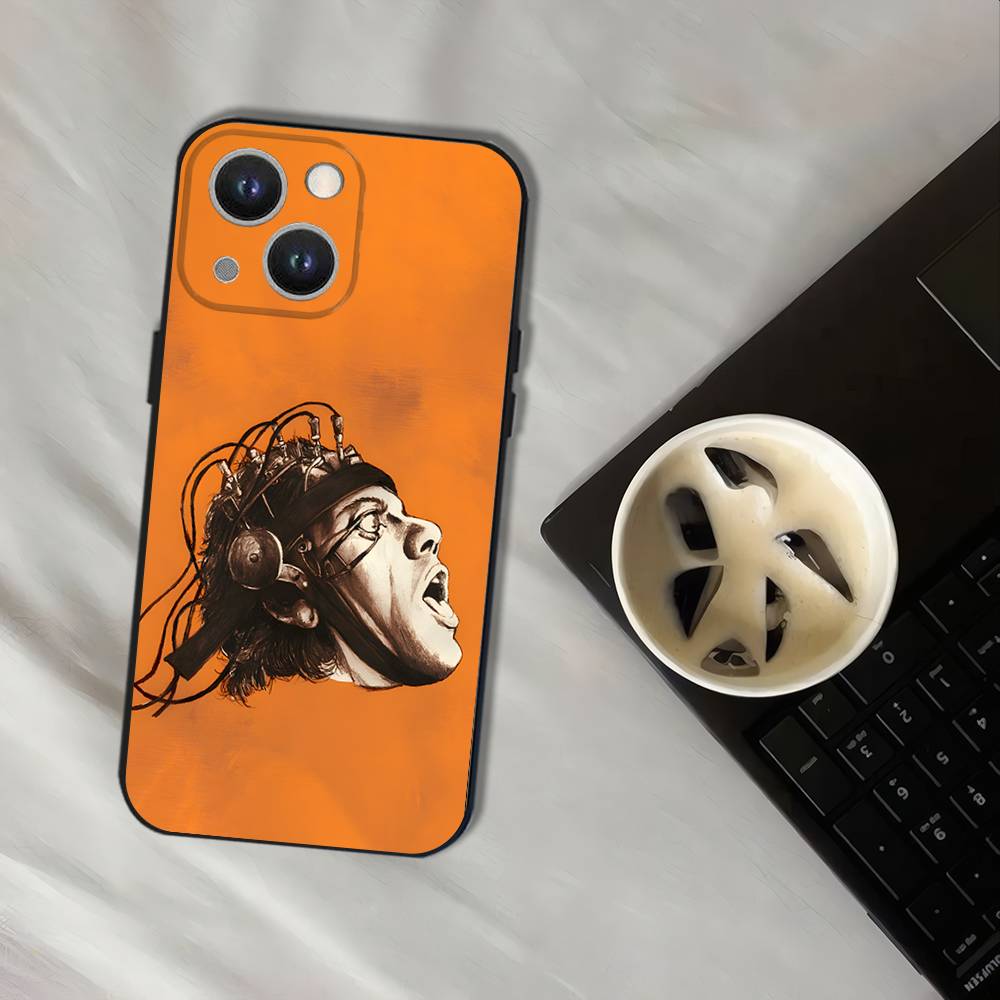 A C-Clockwork O-Orange Phone Case For iPhone 17,16,15,14,13,12,11,Pro,XS,Max,XR,Plus,E,SE4,Mini Black Soft Cover