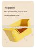 Oversized Splash-Proof Semi-Enclosed Cat Litter Box