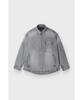 Iro Azuree Denim Long Sleeve Shacket Iqjcs26701Gyl