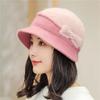 WTEMPO Winter Hats for Women Lined with Fleece Warm Knitted Woolen Autumn Winter Thickened Hats Cold-proof Elderly Mothers