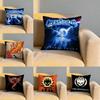 The OOffspring Cushion Cover Soft Reversible Durable Pillow Cover MultiScene Use for Home Car Daily Comfort