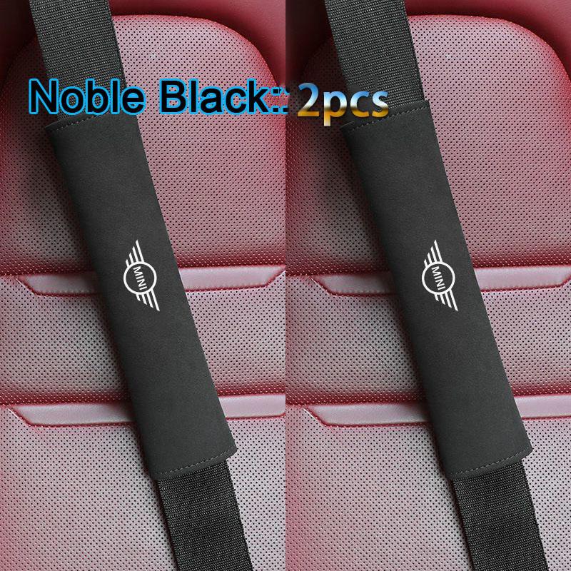 Soft Suede Car Seat Belt Shoulder Pad-Durable Cushion,car Accessories,for MINI Cooper Countryman Clubman F54 F56 F55 F60 R60 RR5
