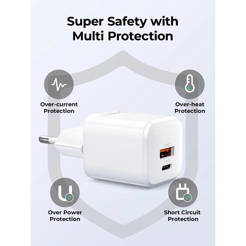 Typ C Ladegerät 35W GaN Ladegerät EU Stecker PD3.0 Ladegerät für iPhone Xiaomi Tablet Laptop Handy Notebook Typ C PD Ladung