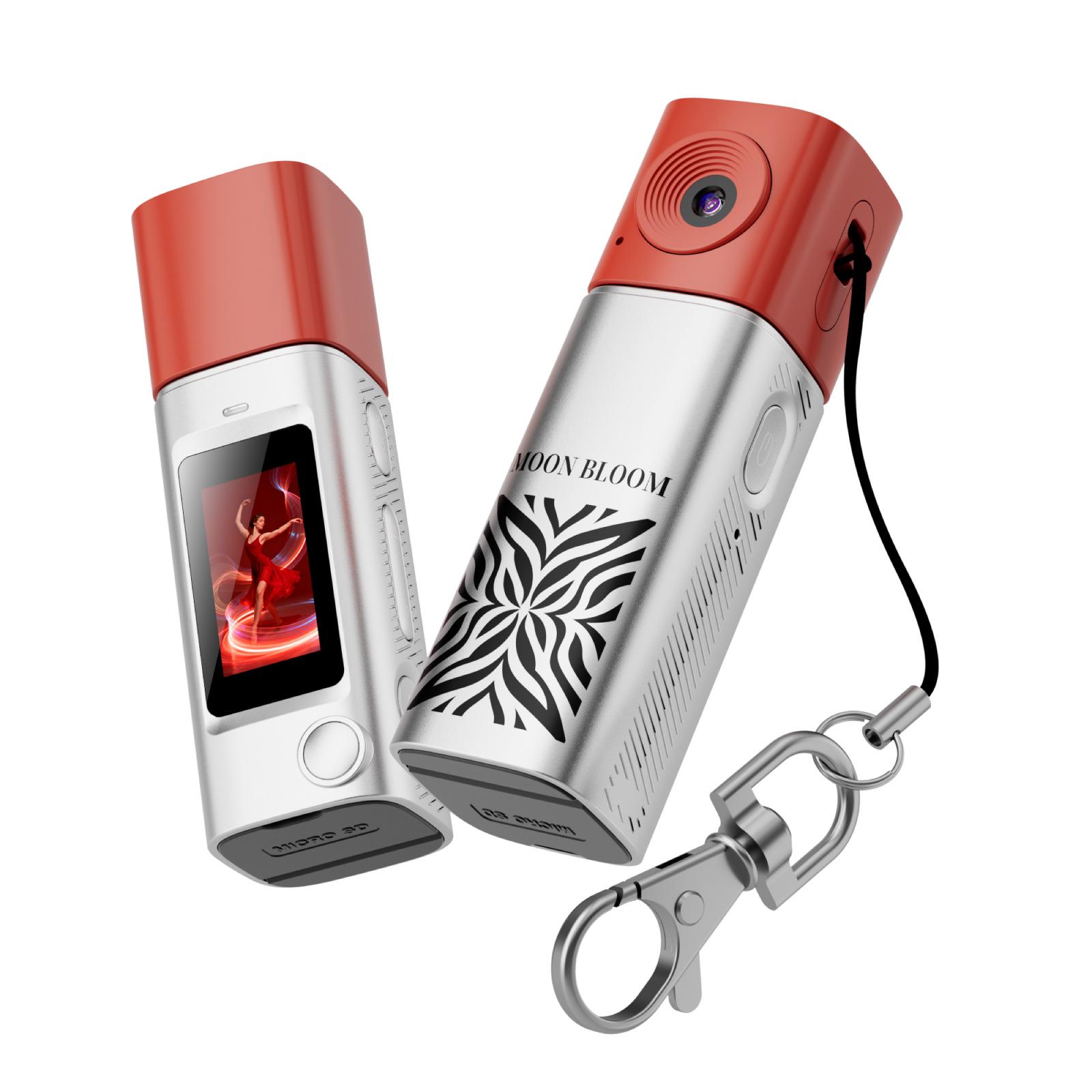 

CrossG10 Youth Series Mini Camera - Lipstick Design for Student Parties, Outdoor Sports, and Photography.